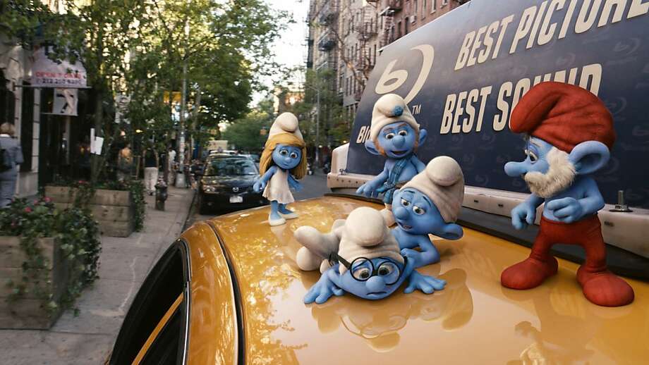 The Smurfs Review Saved By Neil Patrick Harris Sfgate 