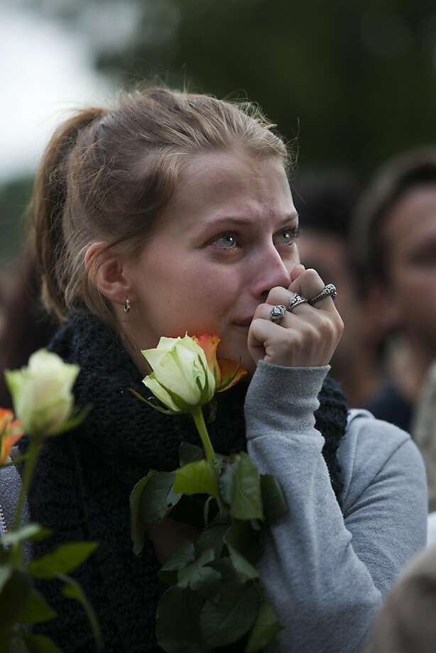 Norway Mourns Massacre Victims Sfgate