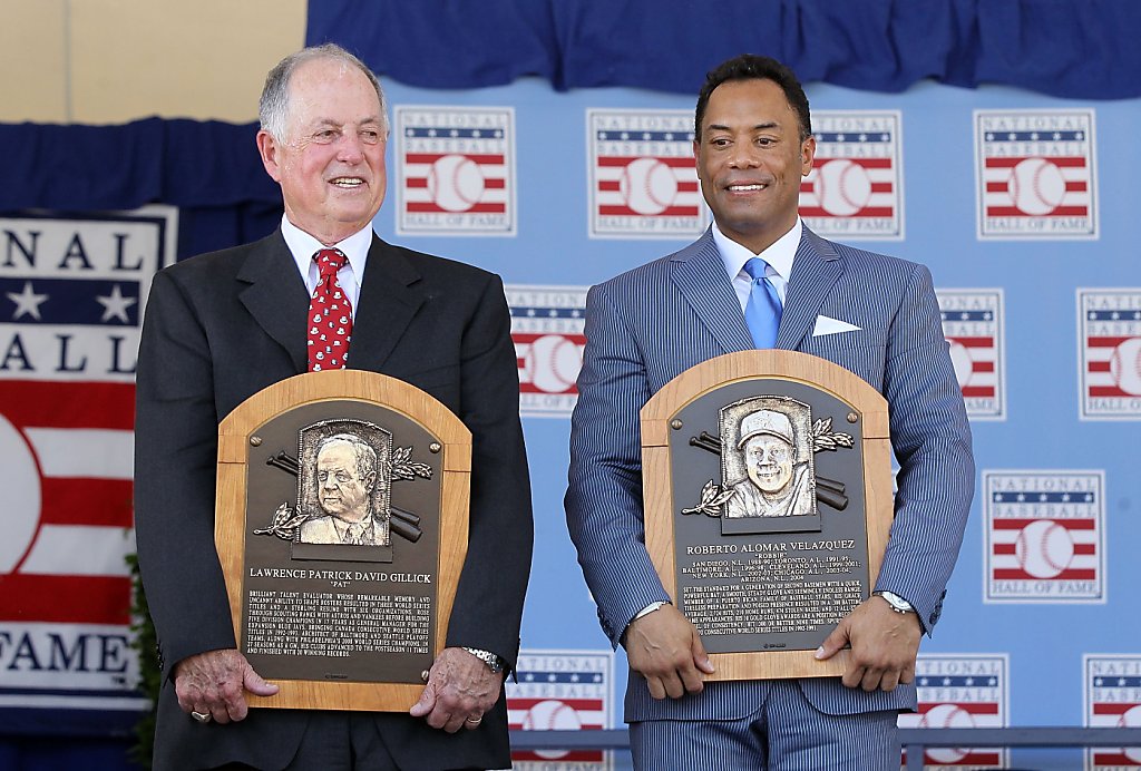 Alomar, Blyleven and Gillick Enter Baseball Hall of Fame - The New York  Times