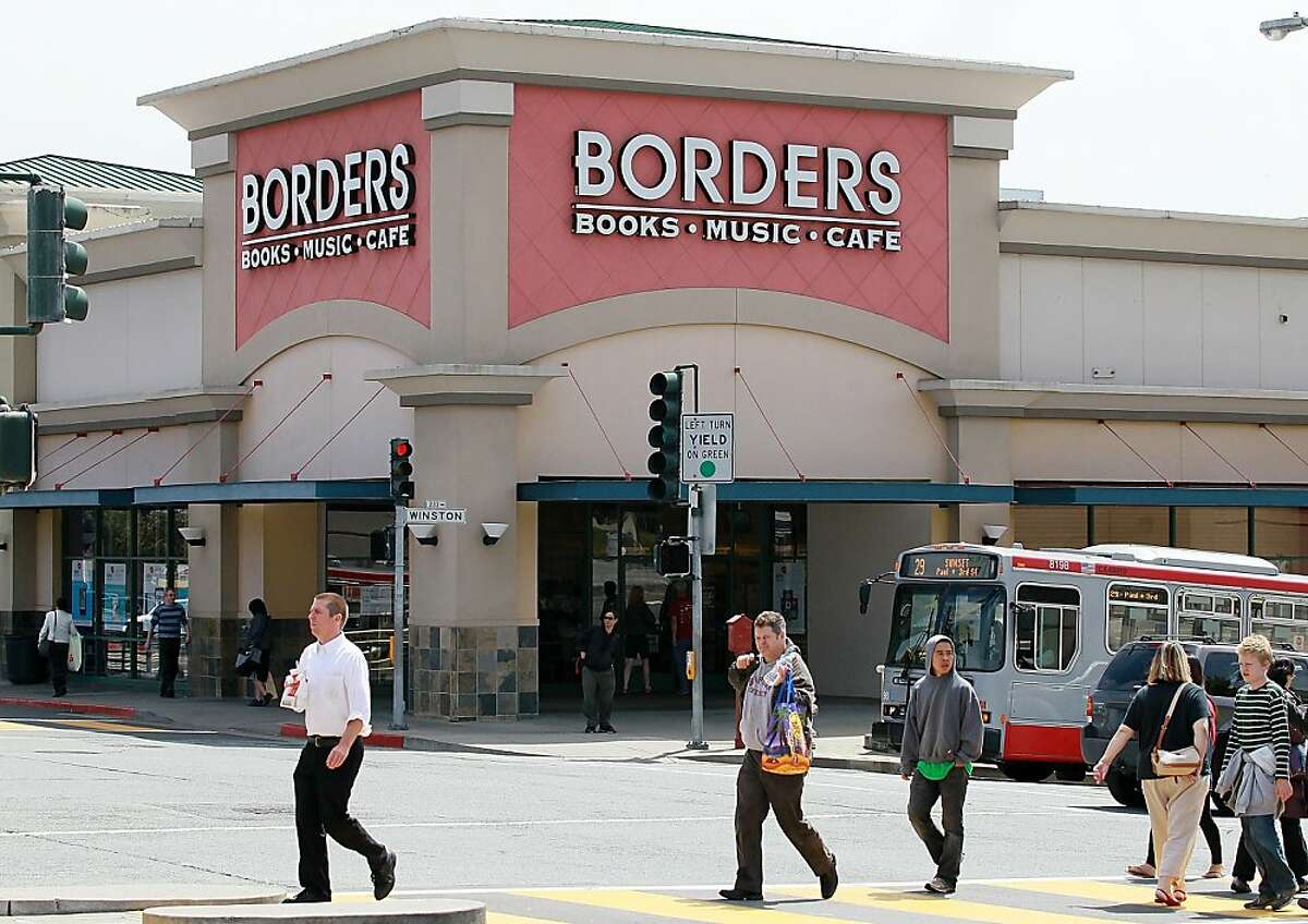 SAN FRANCISCO, CA - JULY 18: Pedestrians walk by a Borders Bookstore on July 18, 2011 in San Francisco, California. Borders Group Inc., the nation's second largest bookstore chain, annouced today that it will liquidate the company after they failed to find a buyer following a Chapter 11 bankruptcy filing and attempted reorganization in February. Nearly 400 stores will close and an estimated 11,000 jobs wil be lost.