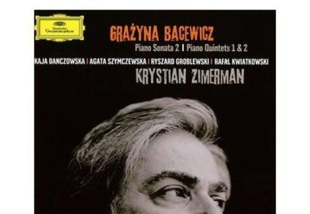 CD cover of Krystian Zimerman's Grazyna Bacewicz Chamber Music.