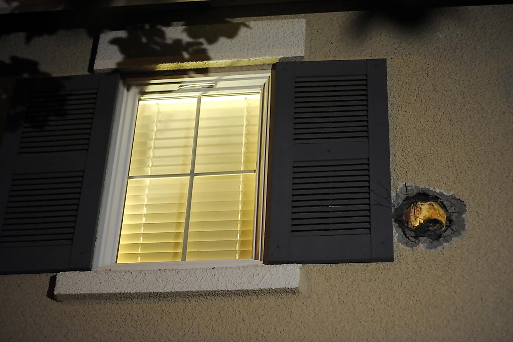 'Mythbusters' cannonball hits Dublin home, minivan SFGate