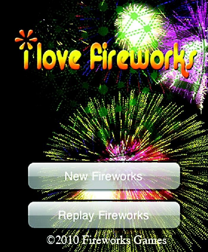 Ios Fireworks iLoveFireworks is App of the Week