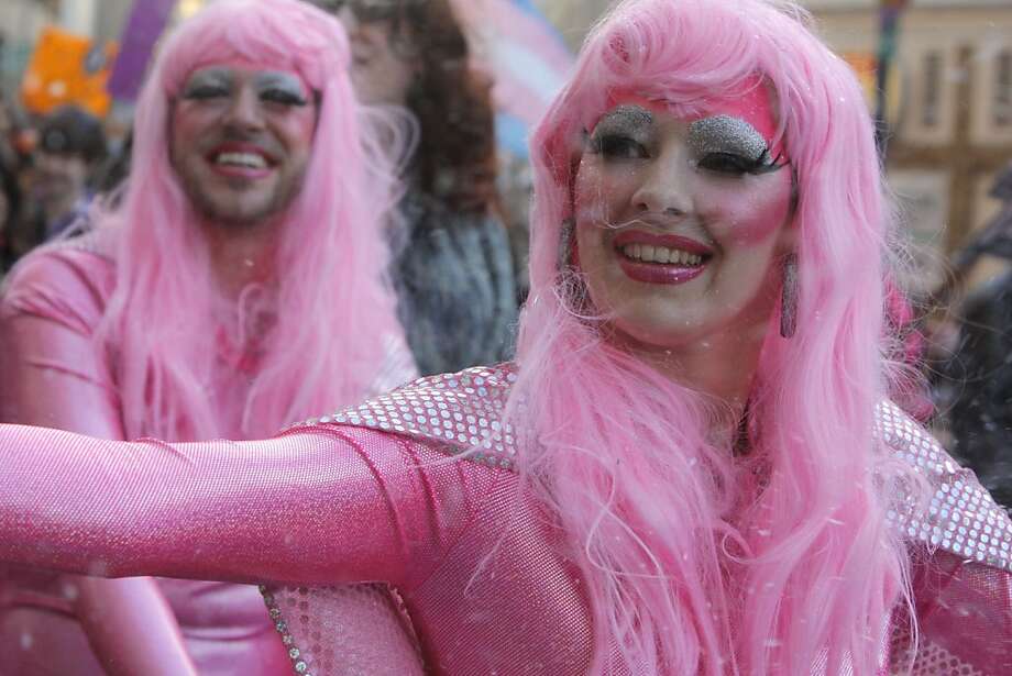 S.F. Pride - a grown-up vibe, cheers for New York - SFGate