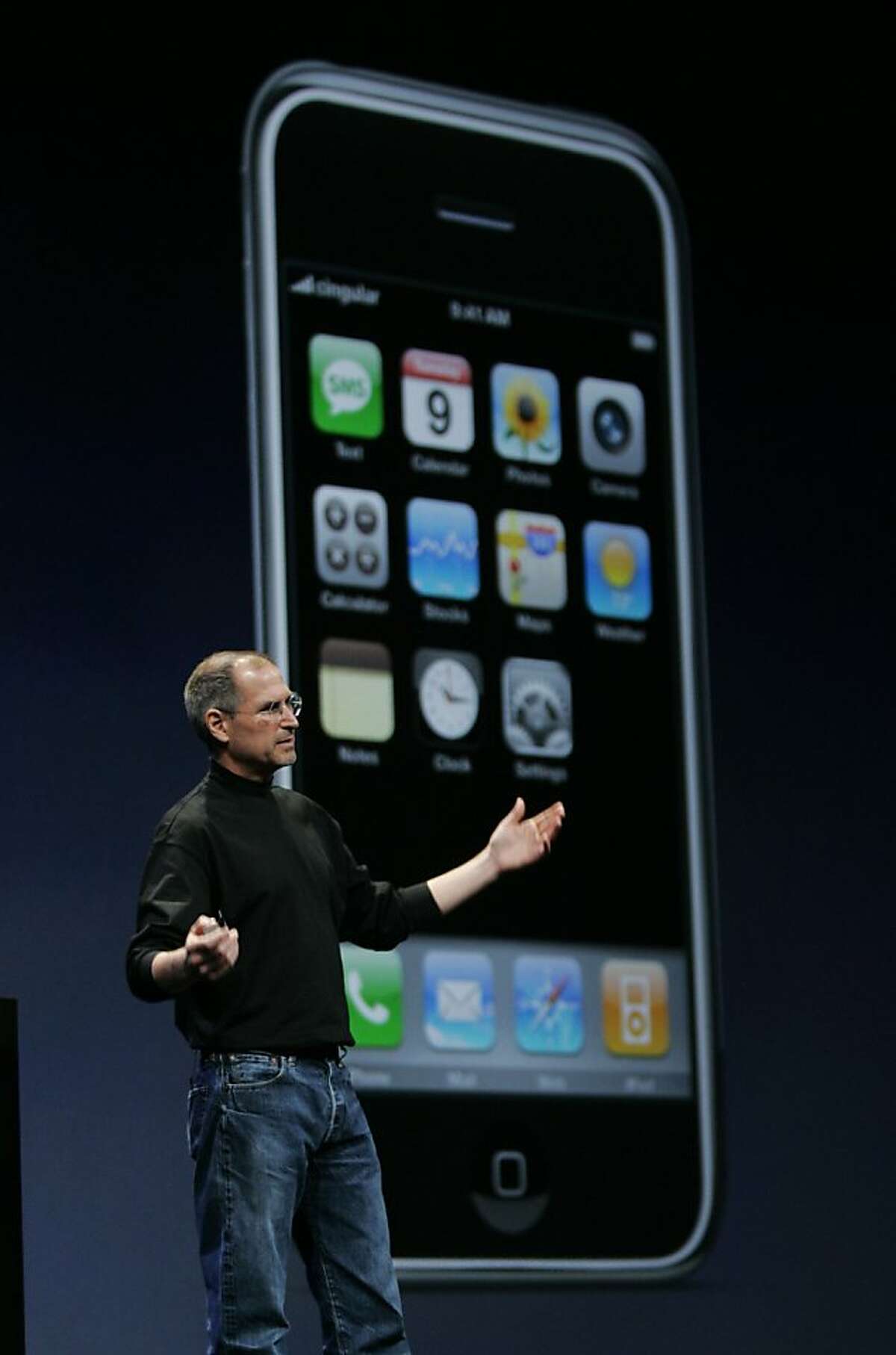 Стив Джобс айфон 2007