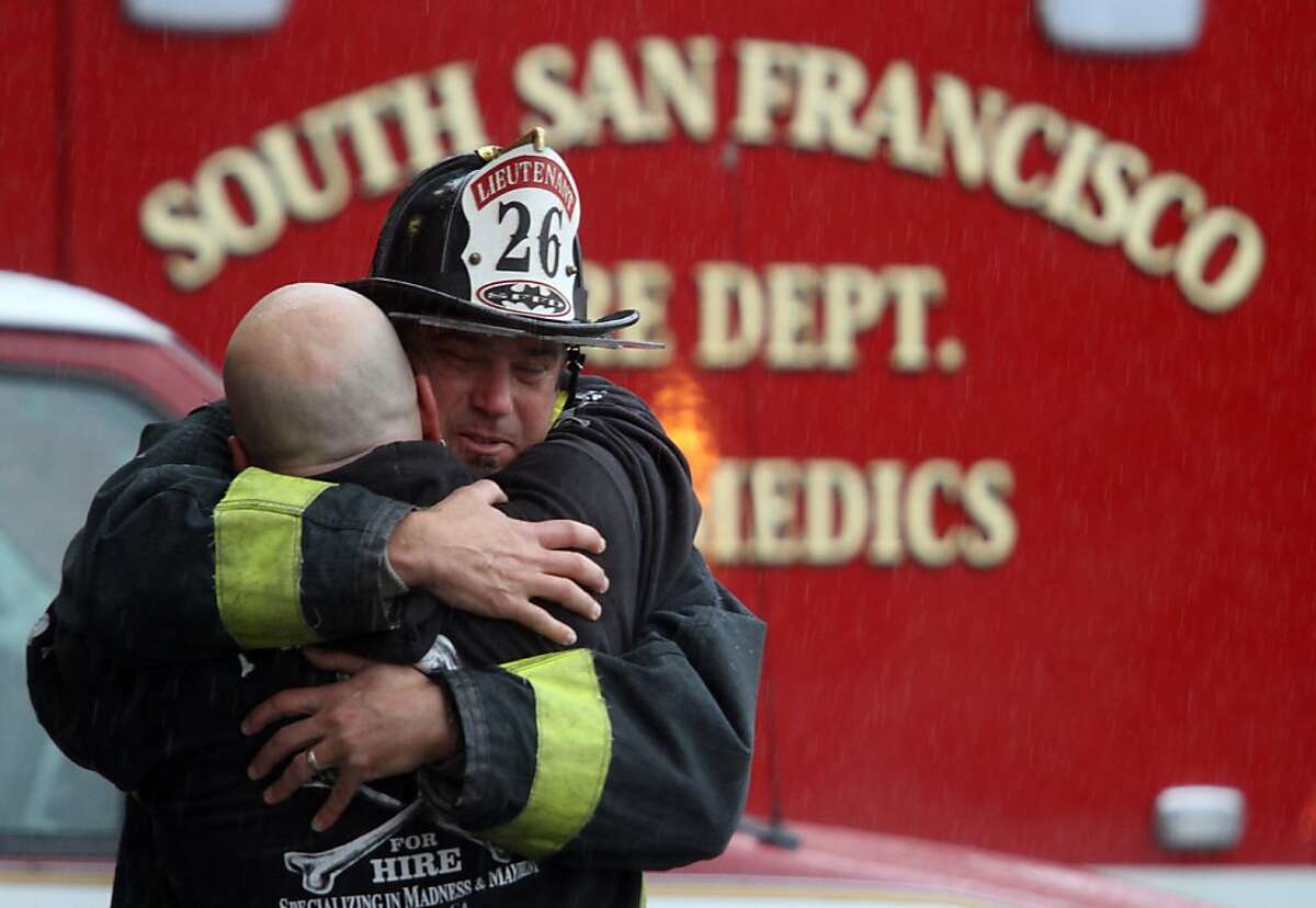 San Francisco firefighters mourn one of their own