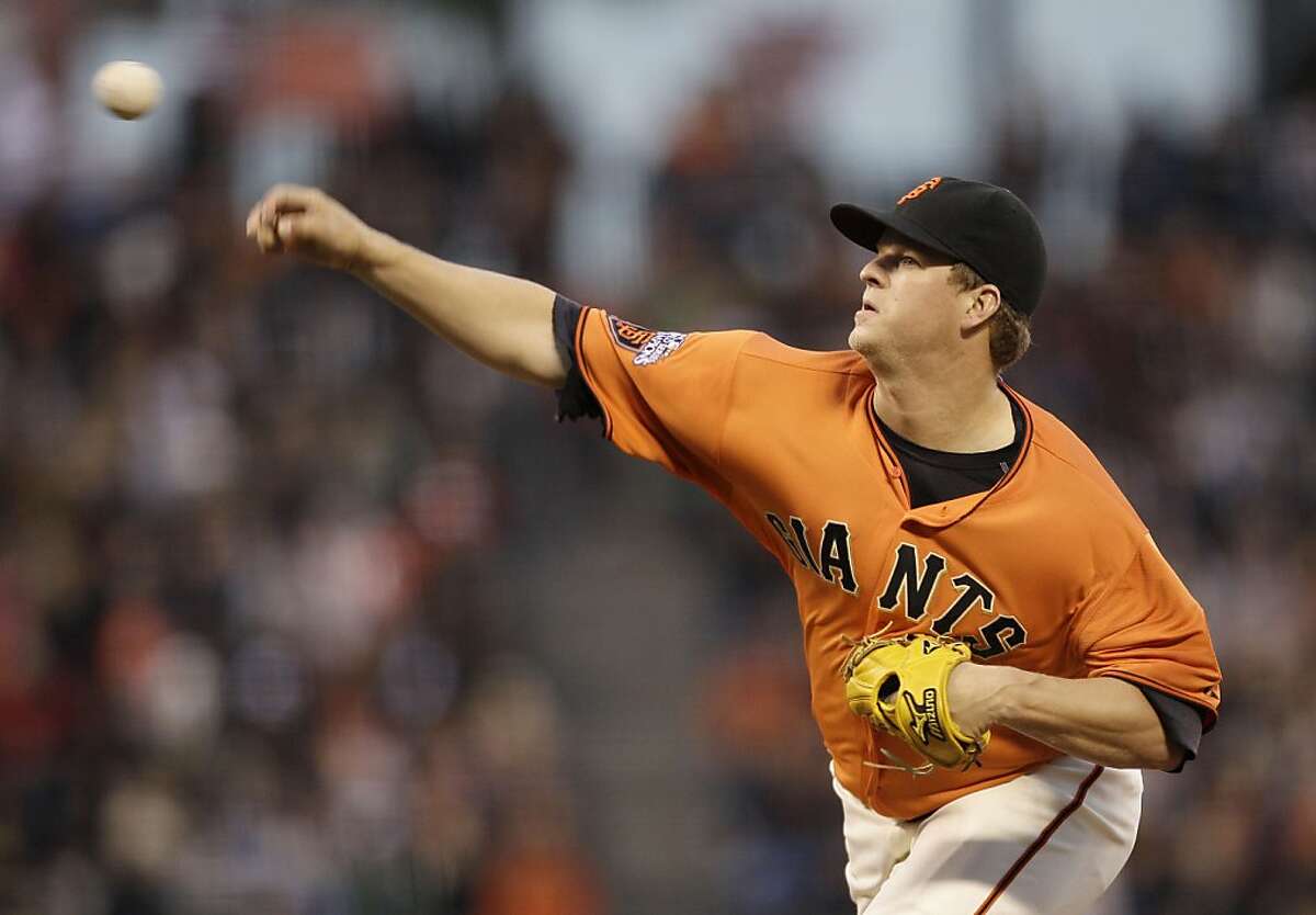 San Francisco Giants' Matt Cain Throws Complete Game In 3-1 Win