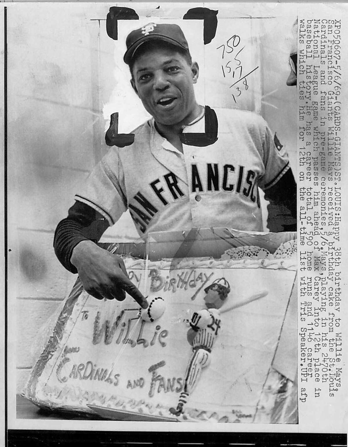 Happy birthday, Willie Mays! Celebrating the Giants great in historic