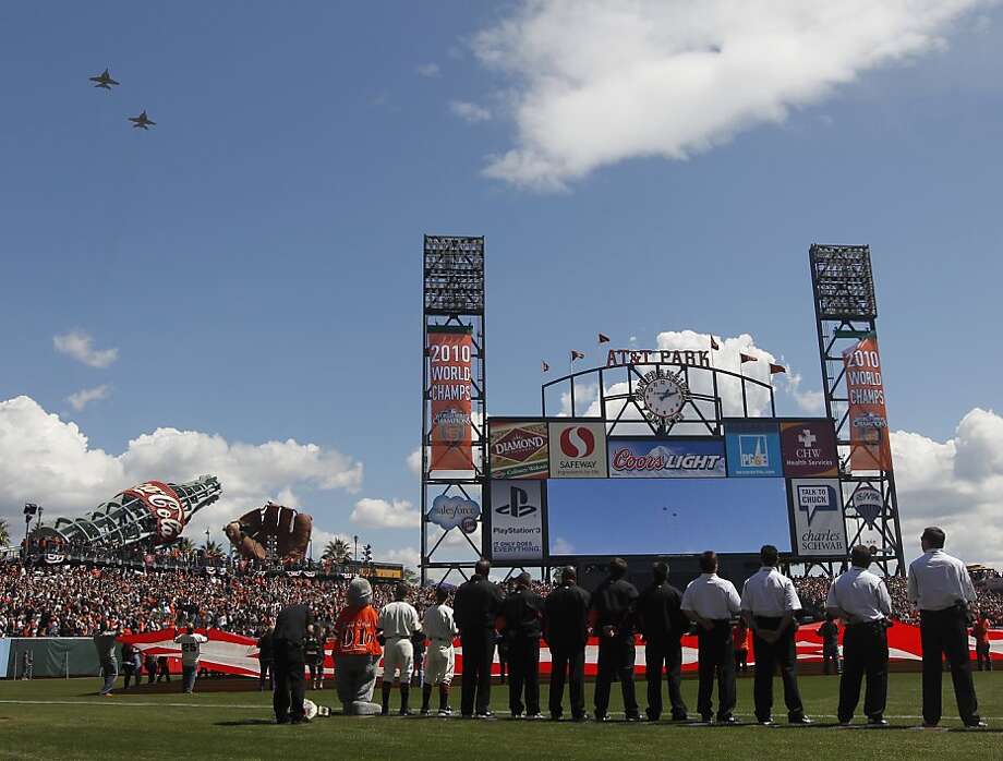 SF Giants' victorious in celebratory home opener SFGate