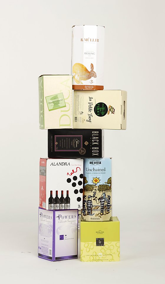 Best bets for wine in a box