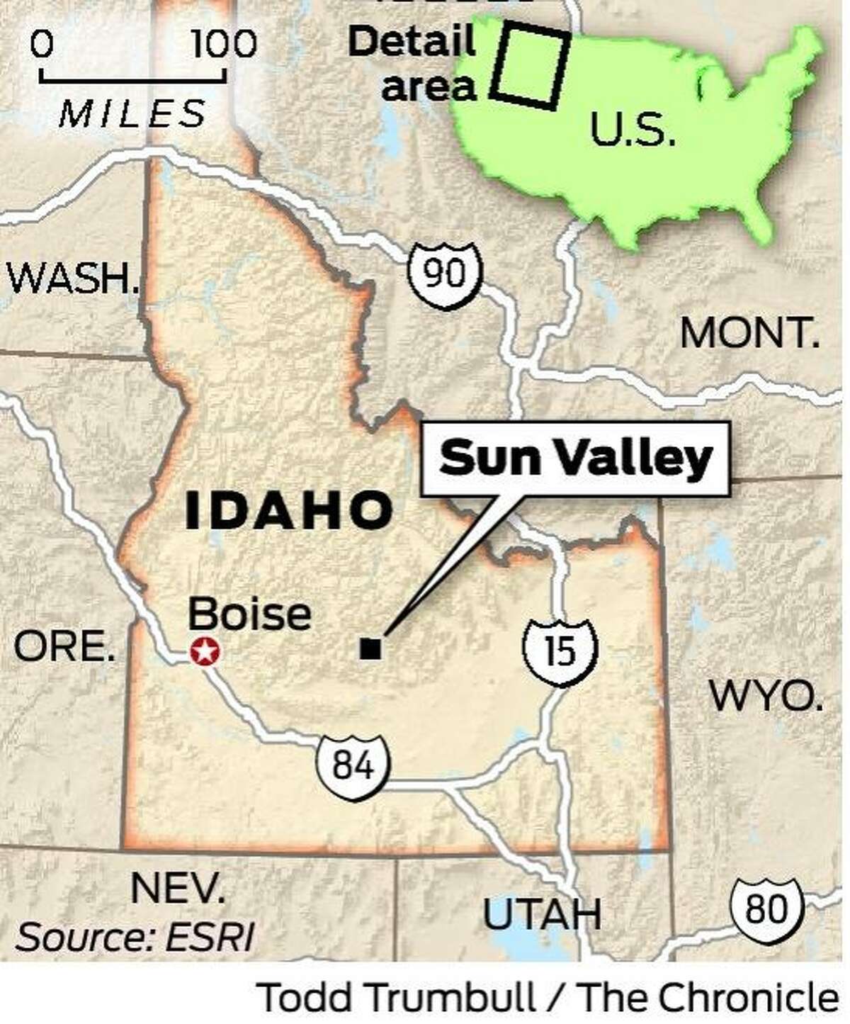 Sun Valley, Idaho, summer rush