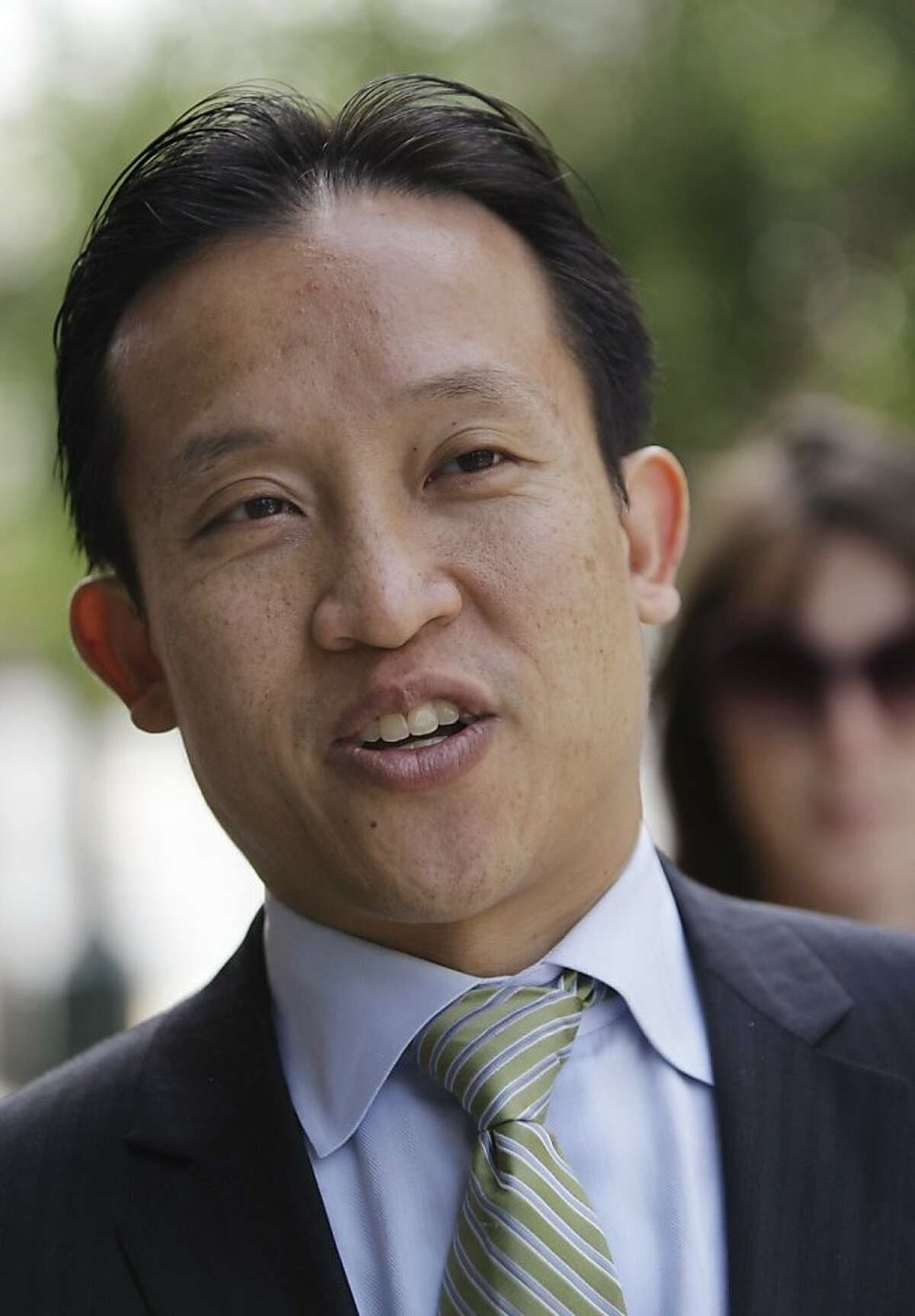 FiLE PHOTO: California Assemblyman David Chiu, D-SF, proposed a bill on Thursday that would allow transgender and nonbinary public college students to use their preferred names instead of their birth names on diplomas.