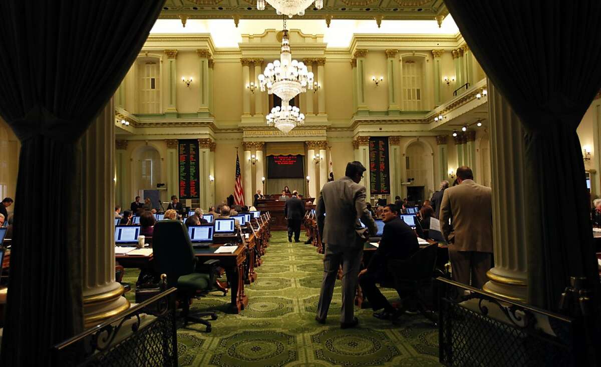 The California Legislature worked late into Tuesday June 28, 2011 in an effort to hand Governor Jerry Brown a budget minus a $9.6 billion deficit.