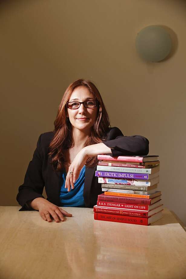 Nicole Daedone, former CEO and founder of OneTaste, is seen in her Russian Hill home office on Wednesday, May 18, 2011 in San Francisco, Calif. Photo: Russell Yip, The Chronicle