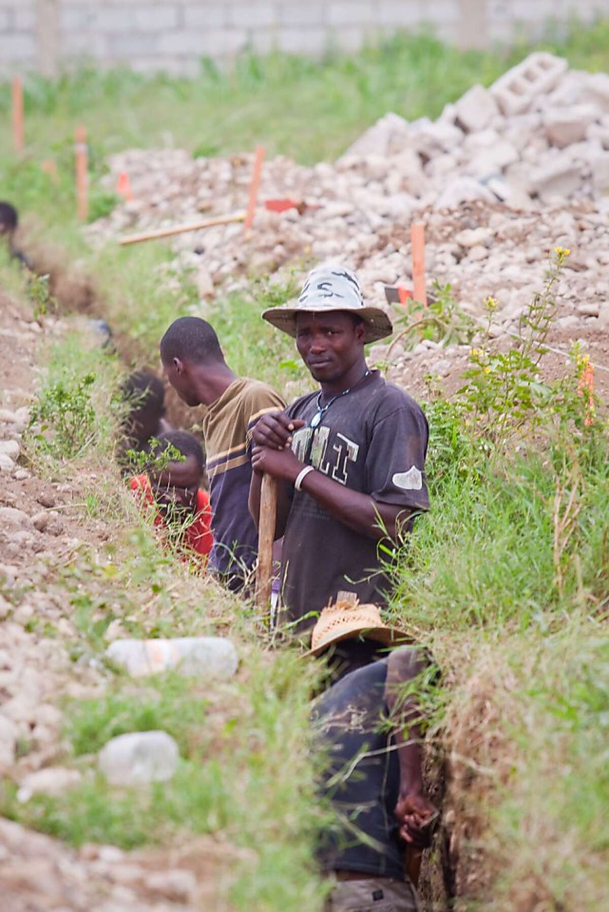 Haiti getting training from construction company