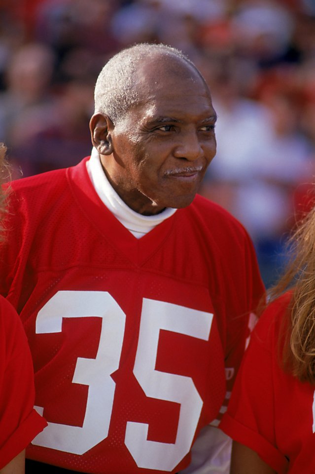 John Henry Johnson was a running back who was part of the San Francisco  49ers' 'Million Dollar Backfield,' while also helping lead the Detroit  Lions to