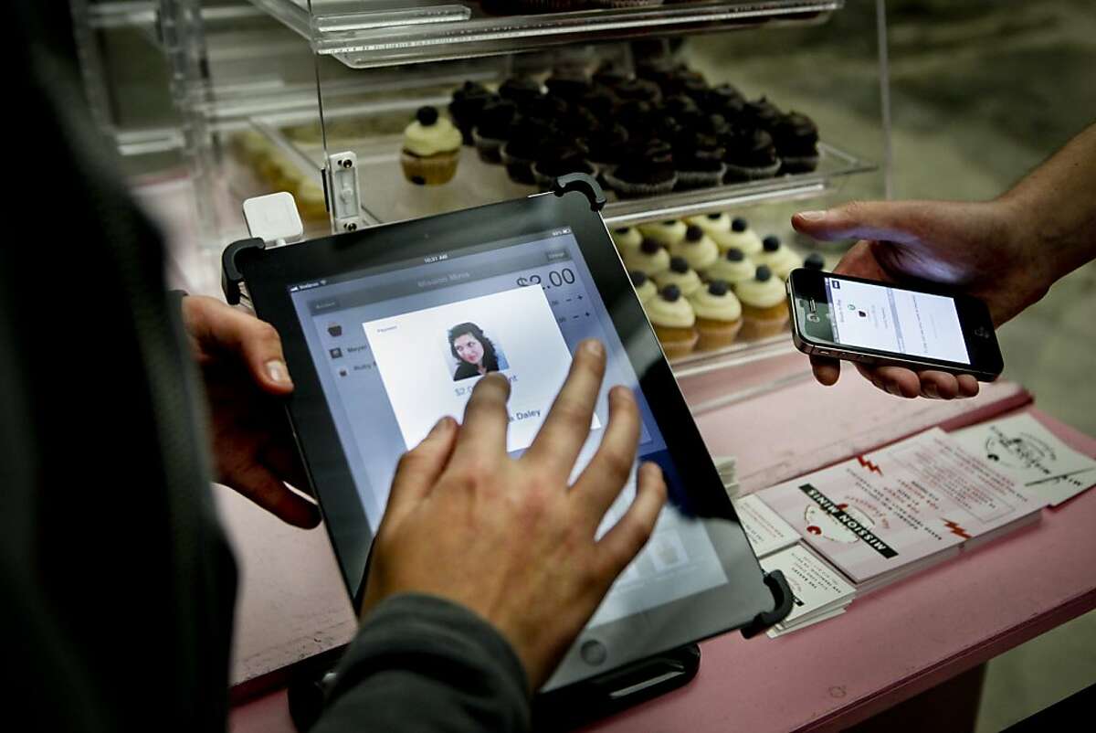 Square payment system uses iPads as cash registers