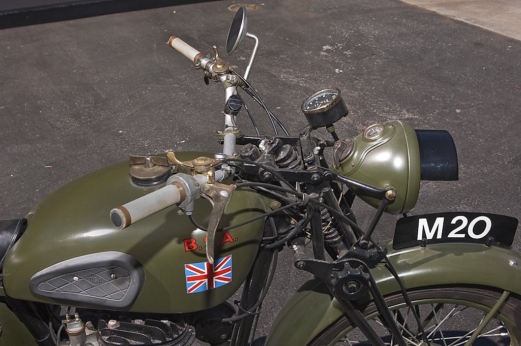 WW2 第二次世界大戦　アメリカ軍☆サイドバルブ WLA BSA M20 1944 BSA M20 for sale on BaT Auctions - closed on September 25