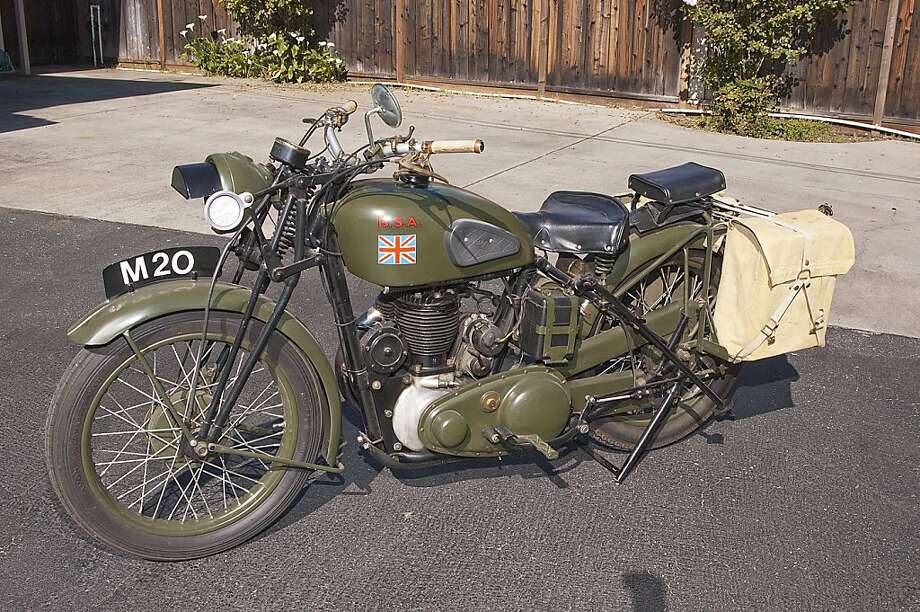 1940 BSA M20 Military Motorcycle - SFGate