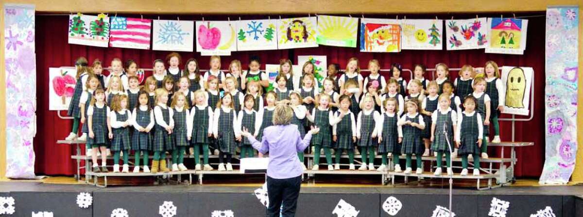 Greenwich Academy students sing seasonal songs in holiday concert