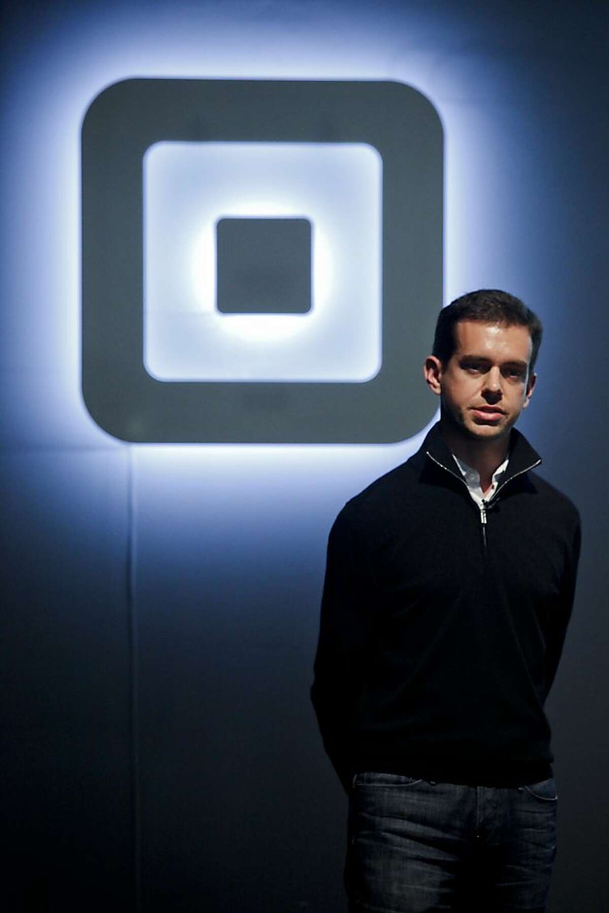Jack Dorsey of Square introduces two new products, Square Wallet and Square Register, at a product unveiling at the Square Headquarters on Monday, May 23, 2011 in San Francisco, Calif.
