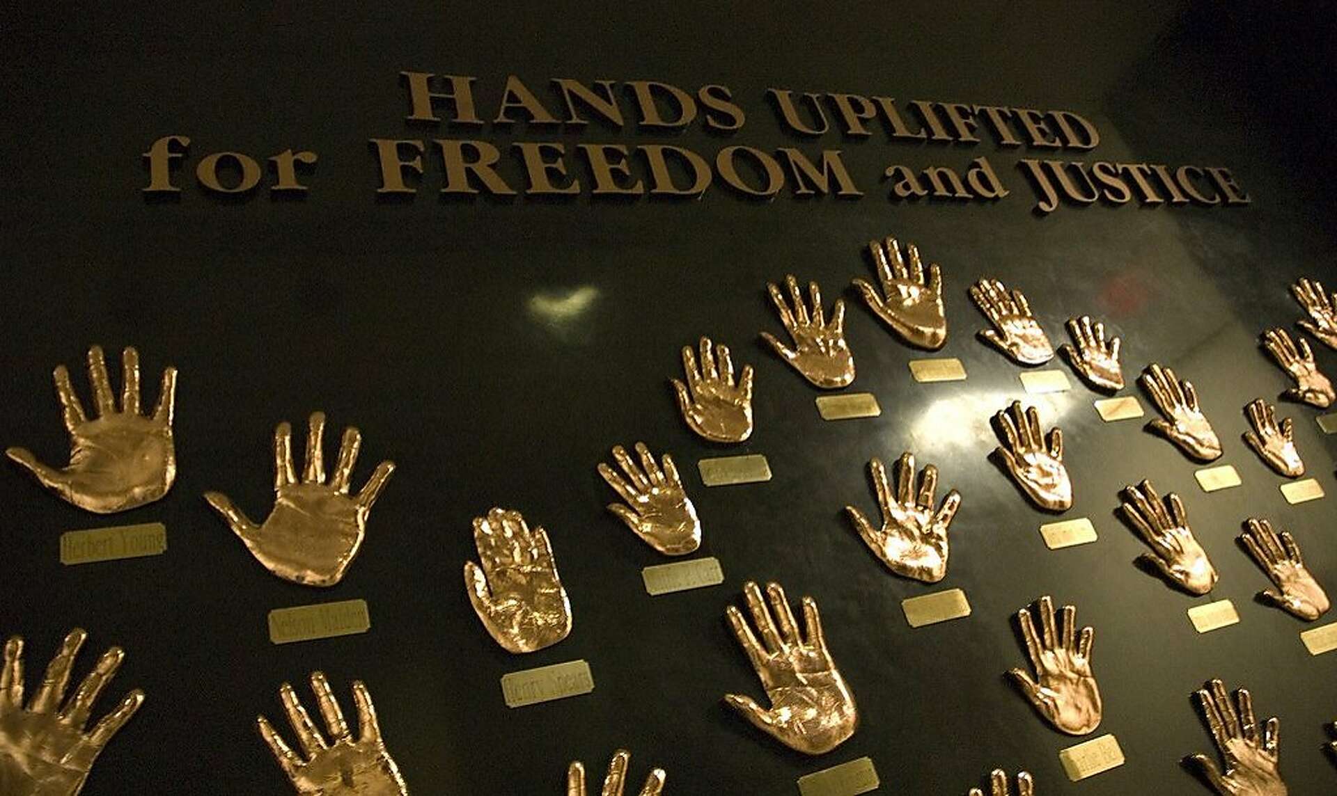 Freedom Rides Hand Freedom Rides: 50 years later