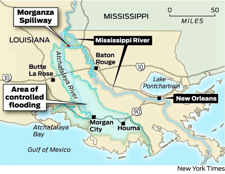 Mississippi floodgate opens in La. SFGate
