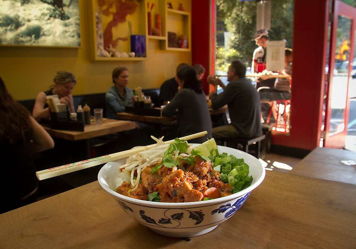 The Rooted Red Curry at Boo Koo Asian Street Food in Mill Valley, Calif., is seen on Friday, December 2nd, 2011.