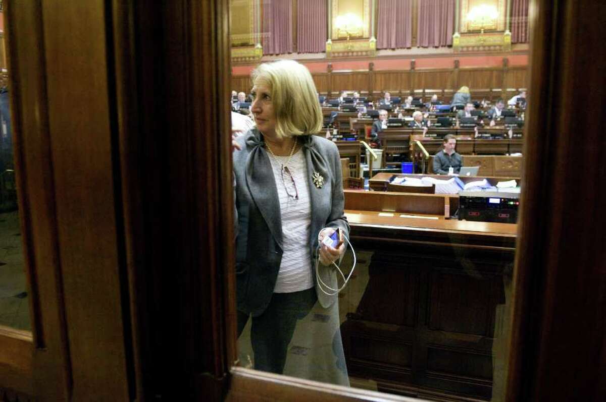 State Representative Roberta Willis, a decmocratic legislator representing the 64th District, during special sessions at the state Capitol in Hartford, Conn. on Oct. 26, 2011. Willis and Malloy's aides clashed over plans to consolidate the state university and community college systems.
