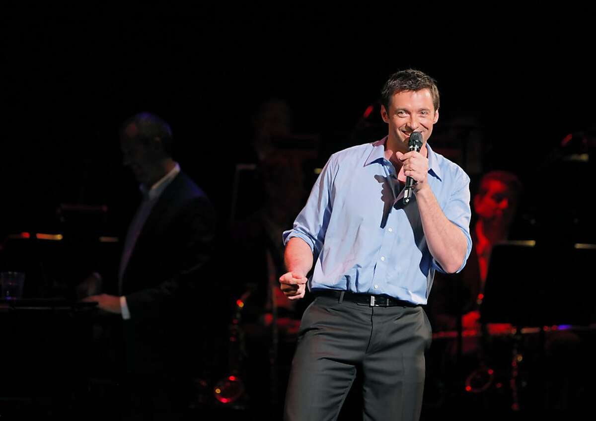 Dress rehearsal of Hugh Jackman in Performance at the Curran Theater in San Francisco, Calif., on Monday, May 2, 2011. f