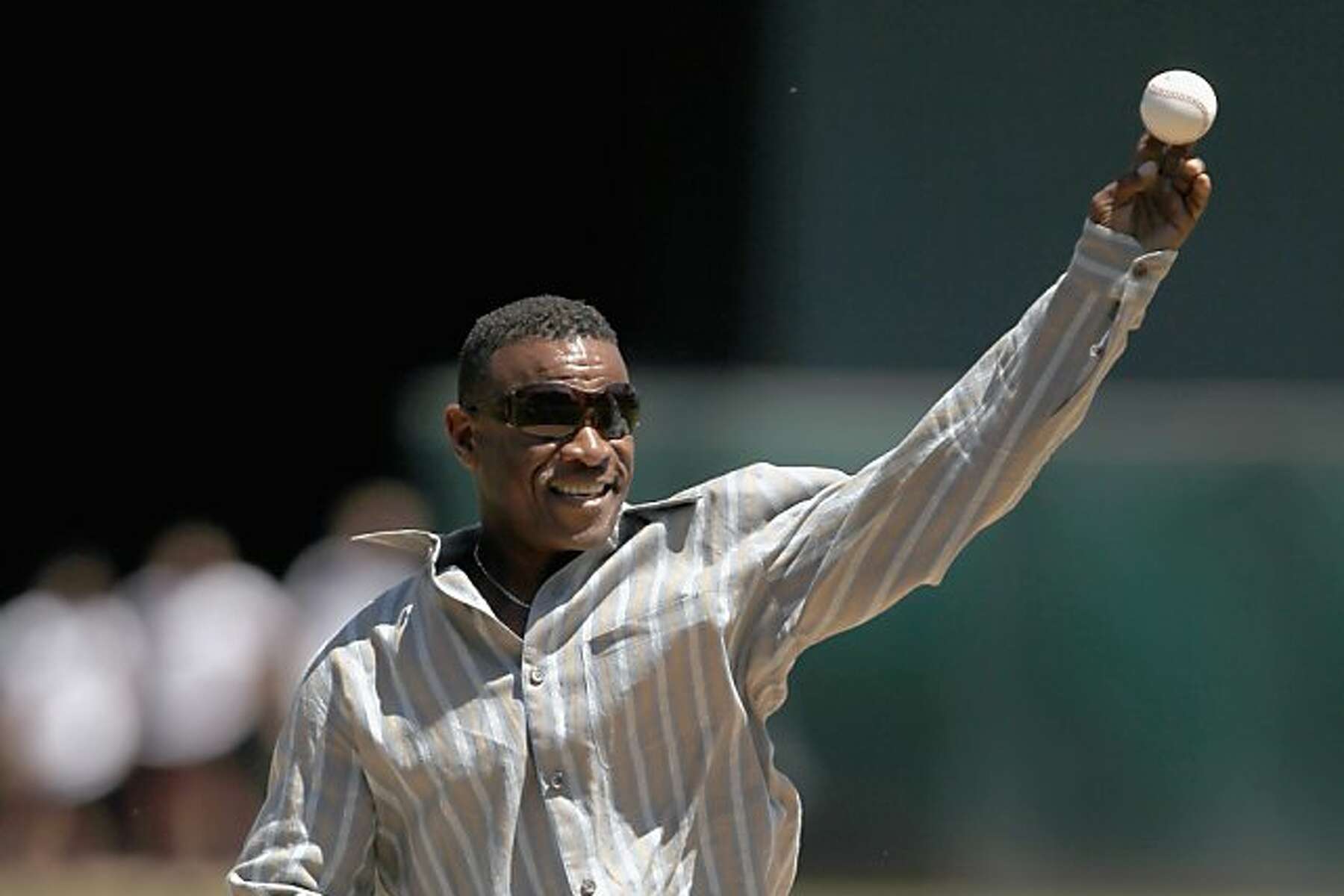 Rickey Henderson bobblehead a big hit