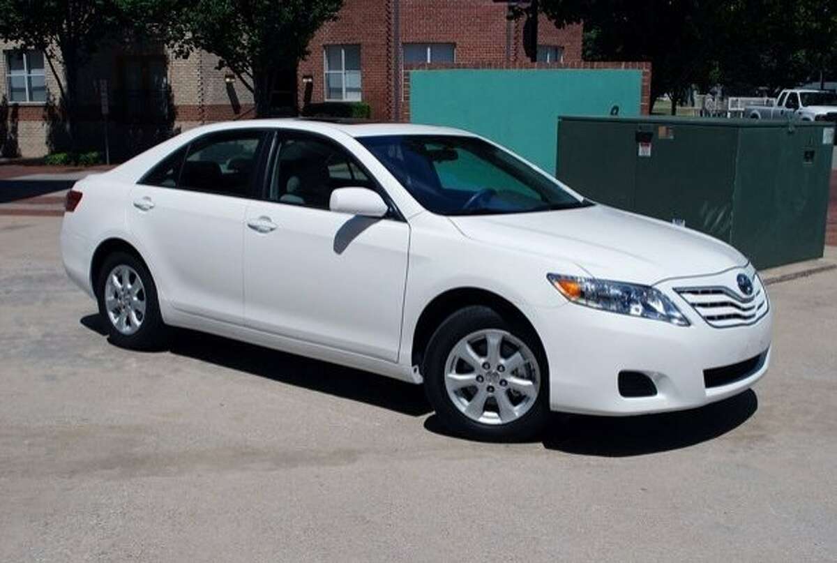 Oakland police say a Toyota Camry, similar to this one, was carrying gunmen  25-year-old Clem Thompkins and Lamar Fox, 23. They killed two men early April 24, 2011 in Sweet Jimmie's restaurant near Jack London Square.