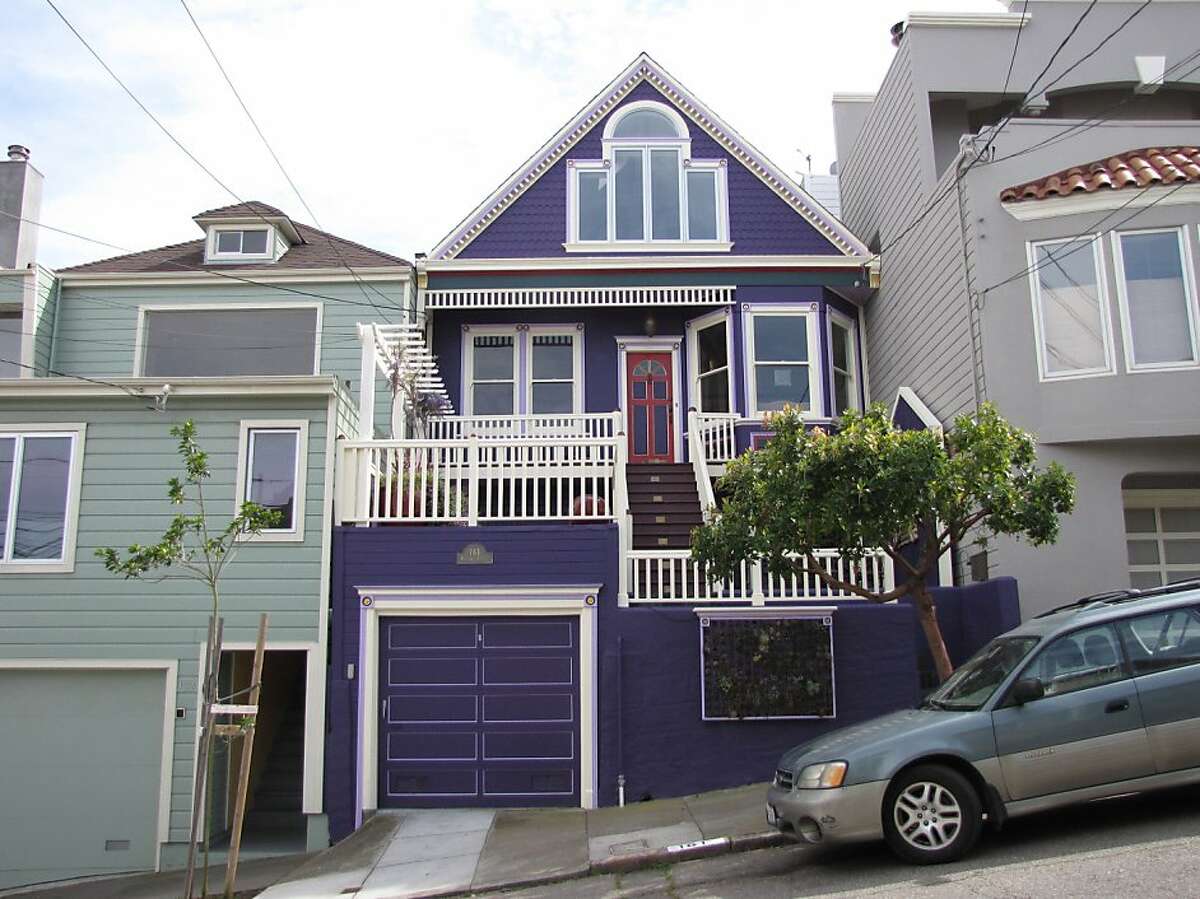 Purple house in Glen Park makes cultural statement