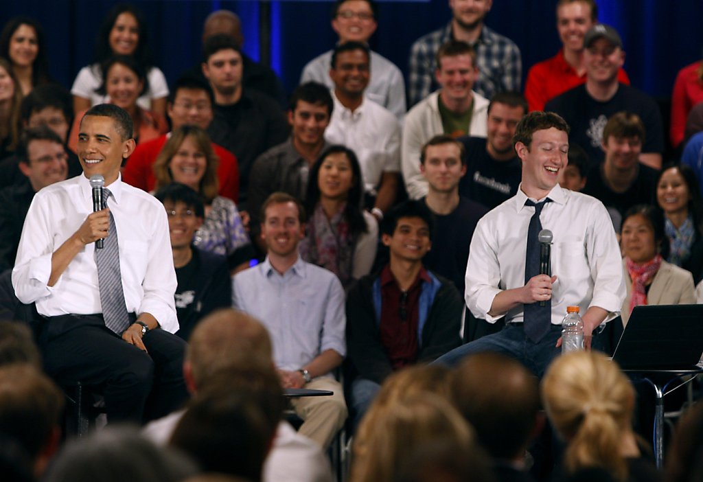 Obama slams gop budget plan at facebook forum