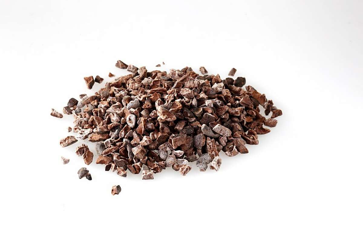 Cocoa nibs. Ingredient for Prospect popcorn (from Prospect, pastry chef, Elise Fineberg) as seen in San Francisco, California, on March 9, 2011.