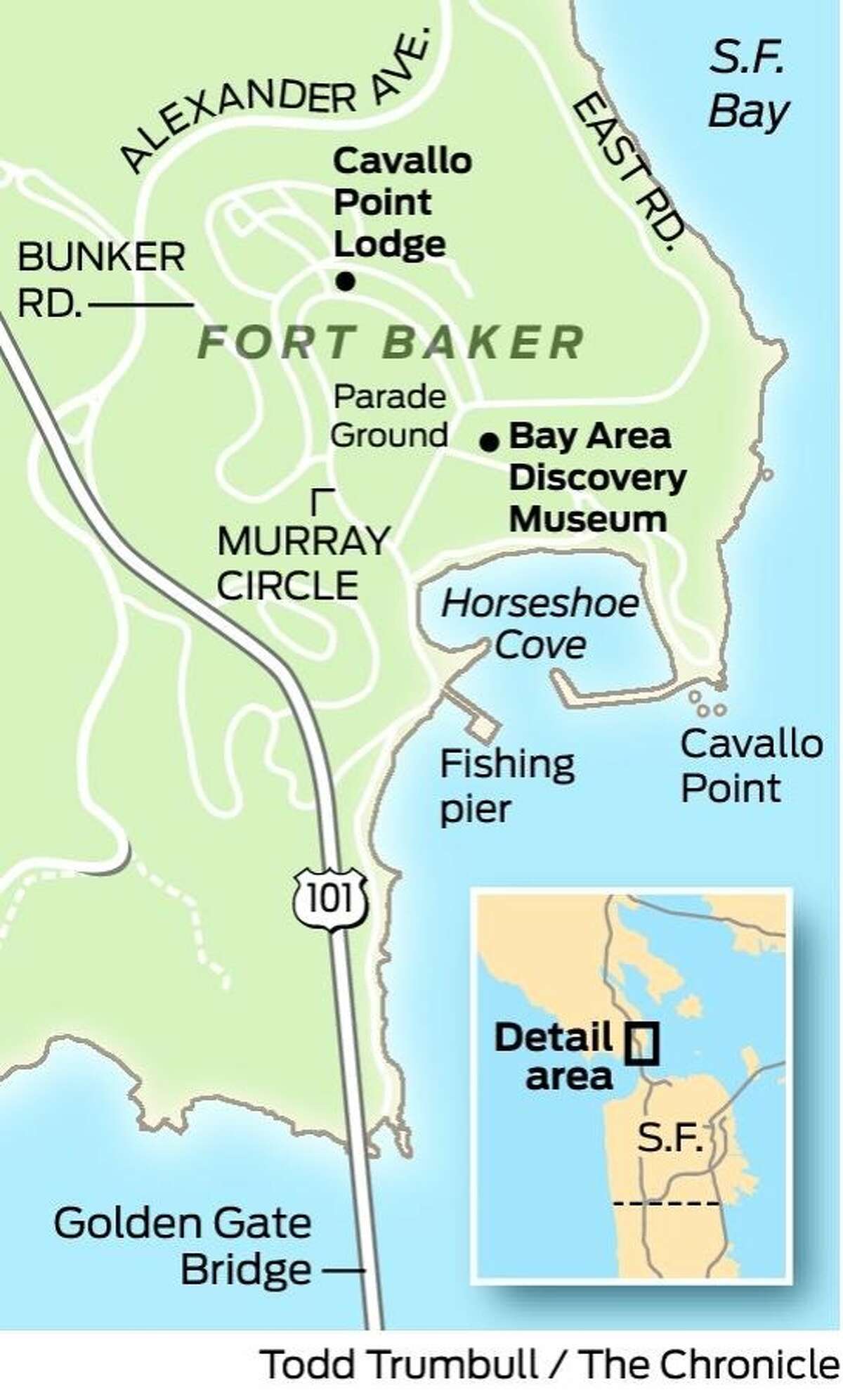 Fort Baker: Ex-Army post has sailing, lodge, trails