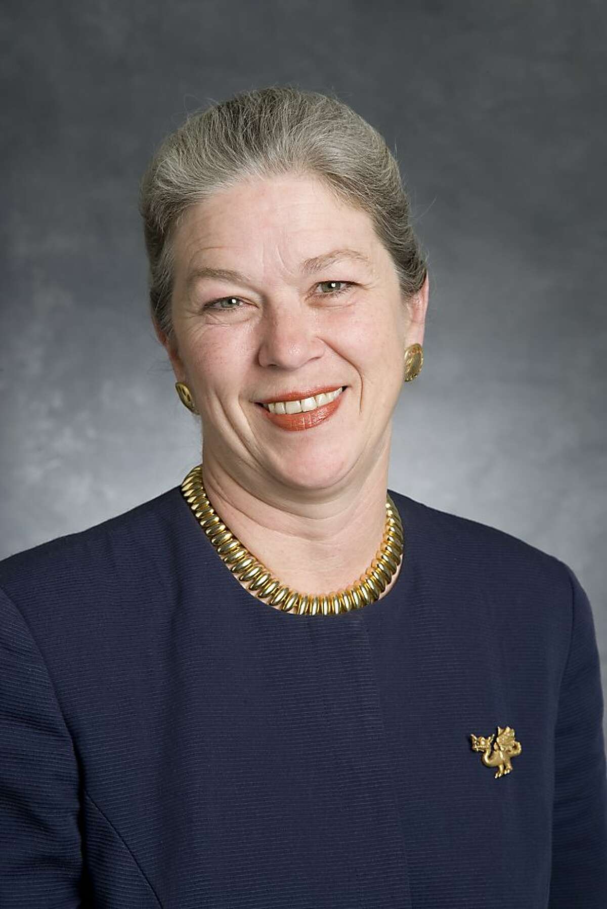 This is a picture of Dorothy Dugger. BART general manager.