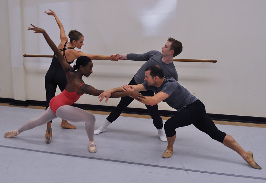 Camille Reed Offering A Lift To Oakland Ballet