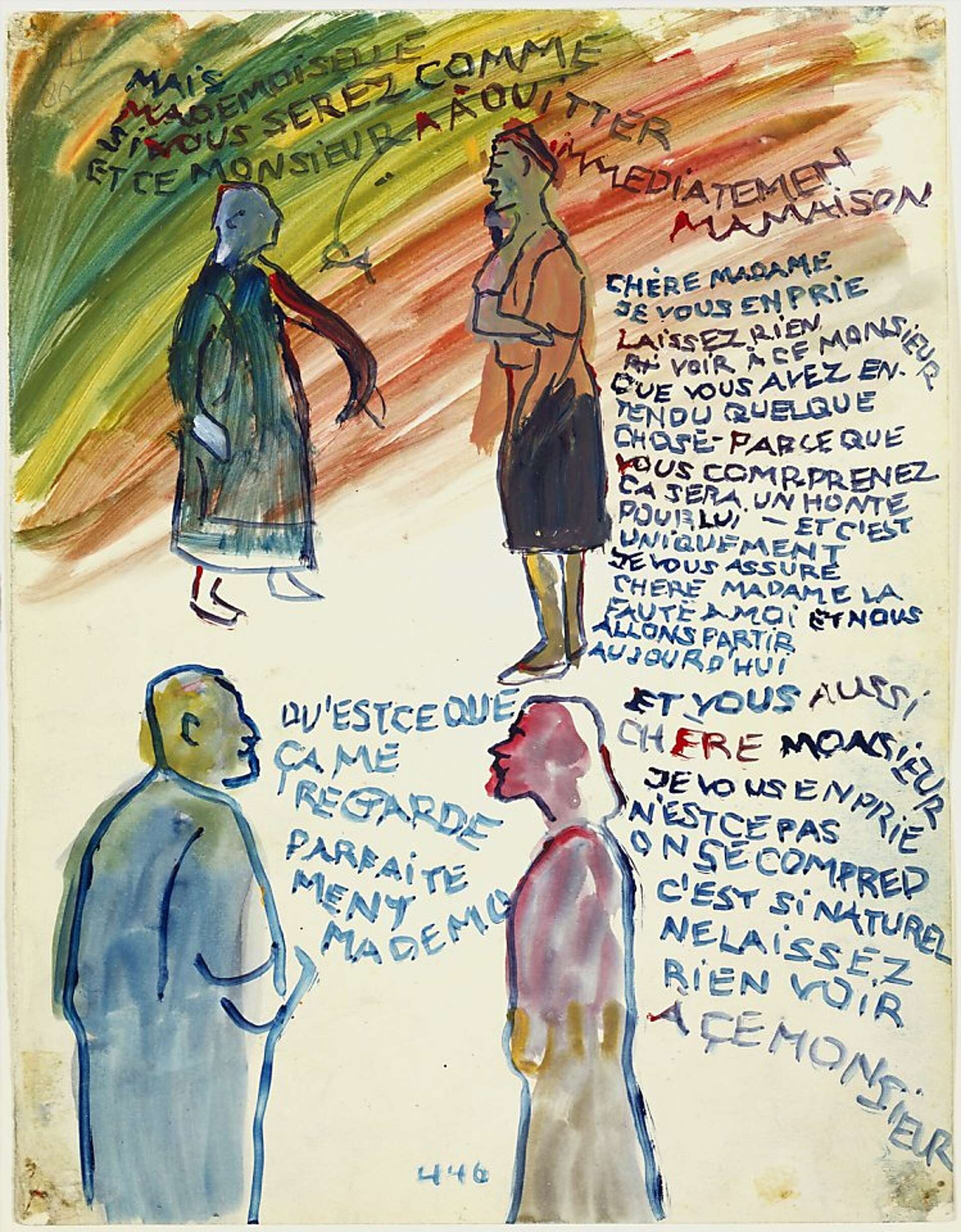 Charlotte Salomon: WWII Jew's life story in paint