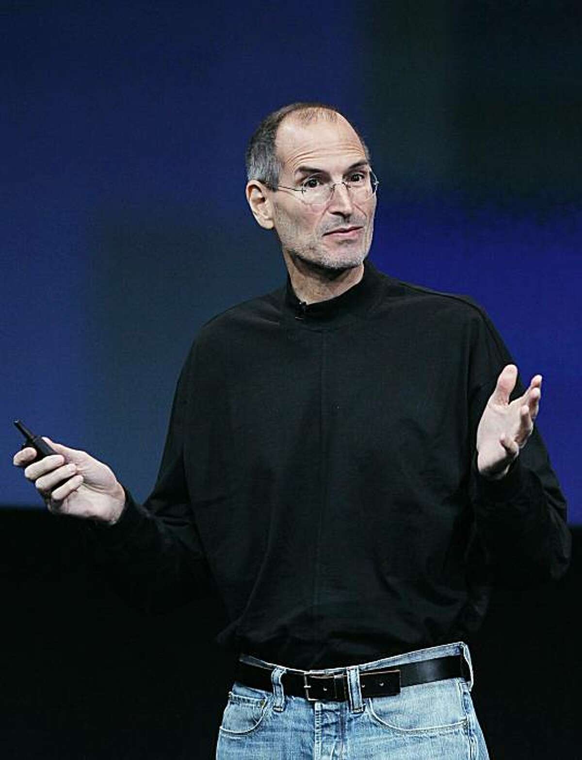 Apple CEO Steve Jobs speaks during an Apple special event at the company's headquarters on Oct. 20, 2010 in Cupertino. Jobs announced on Jan. 17 that the Apple board has granted him a medical leave of absence.