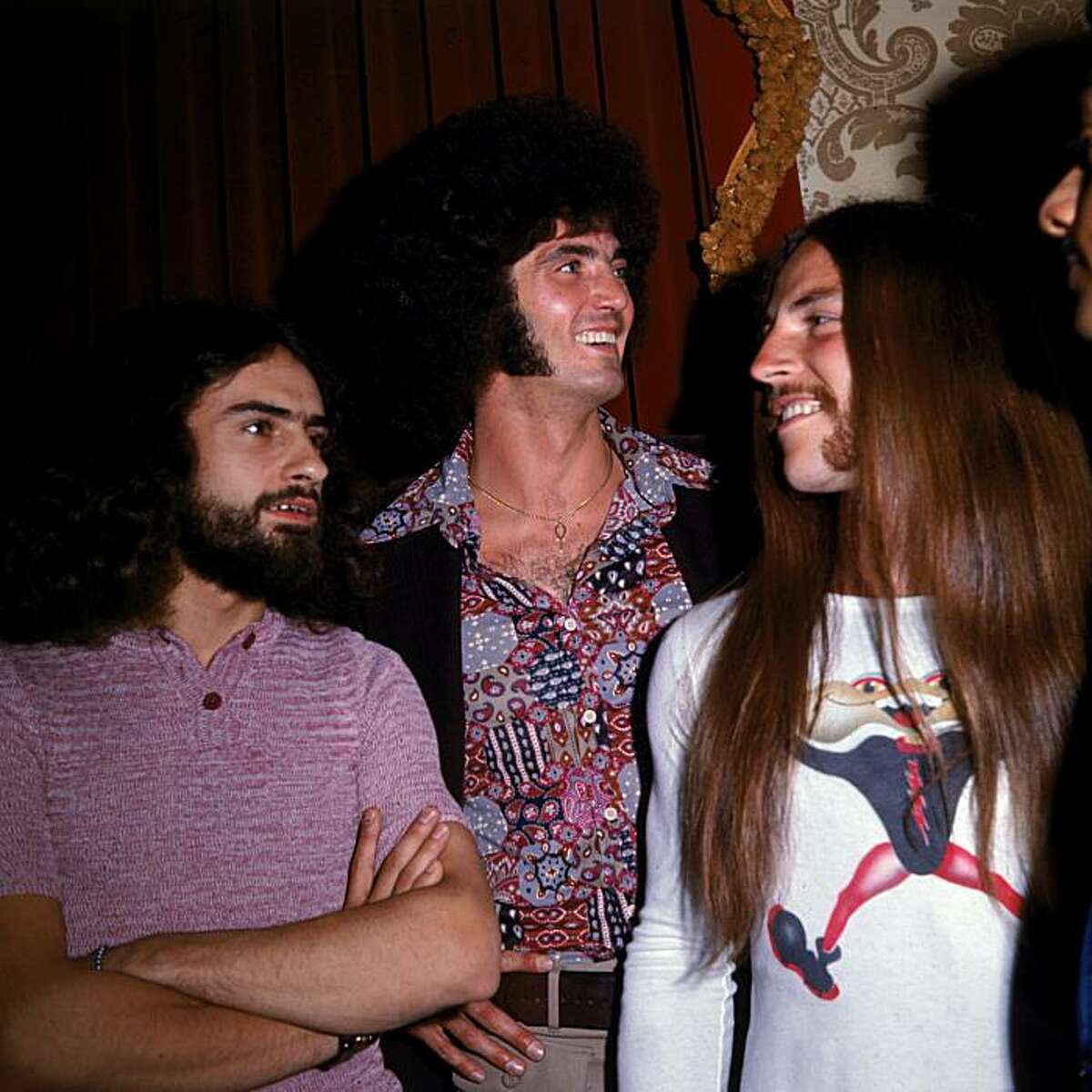 Let's take a look back at some of the musicians who made rock, pop and folk a powerful force in the 1970s. We've tried to keep the captions as they appeared originally, though some minor editing was necessary...Members of the American rock band Grand Funk Railroad, (Left to right): Mel Schacher, Don Brewer, and Mark Farner, 1970s.