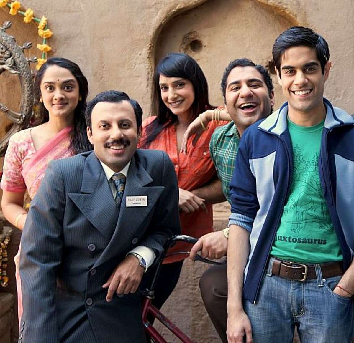 The cast of "Outsourced," NBC's latest addition to Must Desi TV.