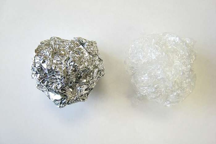 Which is greener—plastic wrap or aluminum foil?