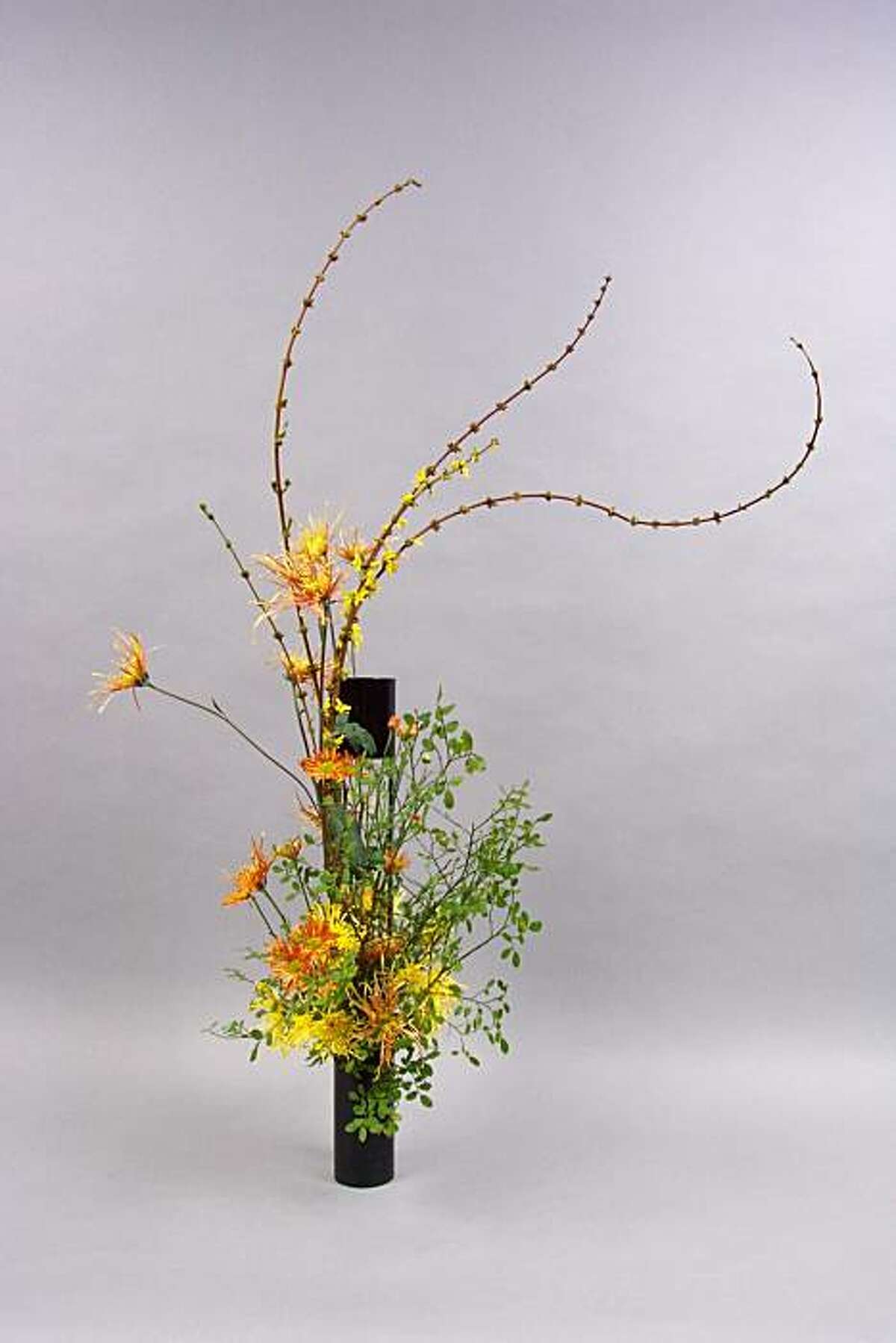 Ikebana International flower show in San Francisco