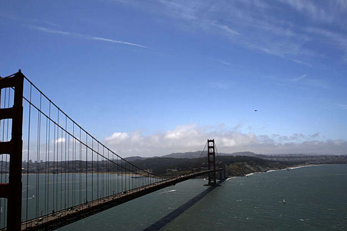 The Golden Gate Bridge on Saturday, June 19, 2010 in San Francisco, Calif.