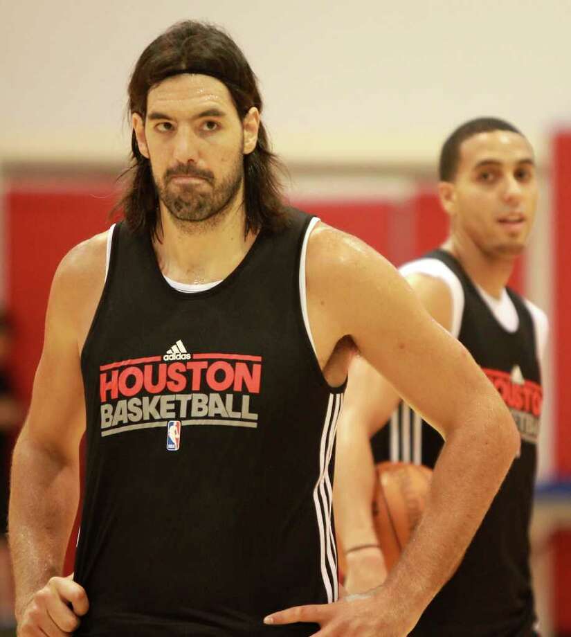 Day after NBA rescinds trade, Scola and Martin open camp ...