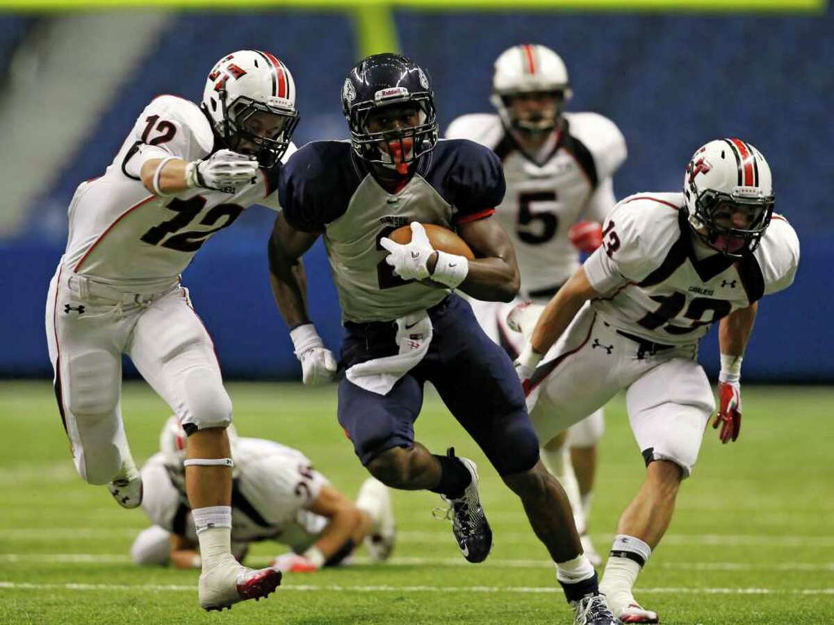 Baker Mayfield 11 Lake Travis High School Cavaliers White Football