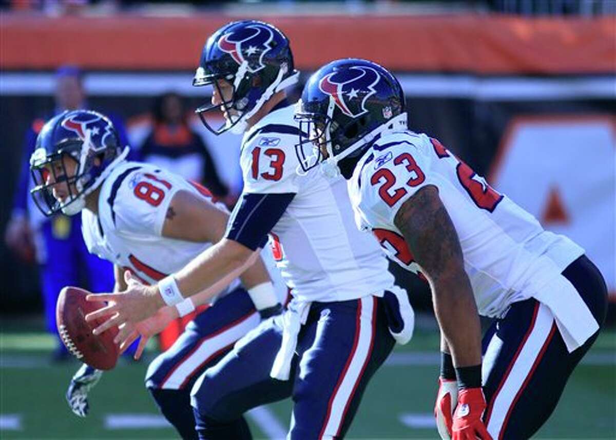 Texans beat Bengals for first playoff berth Texans beat Bengals for first playoff berth