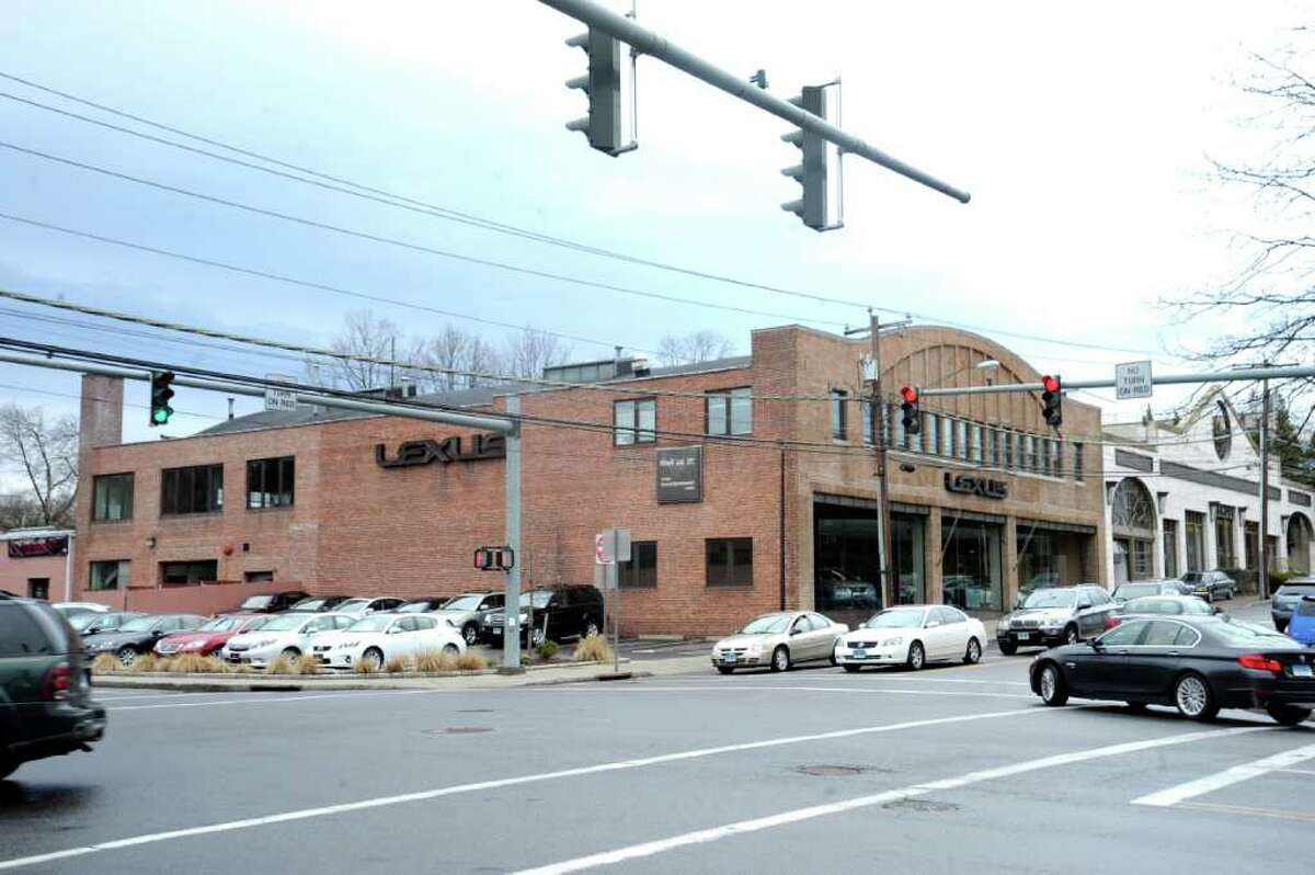 Lexus of Greenwich on Railroad Avenue wants to move its service facility to a lot it owns on Old Track Road.