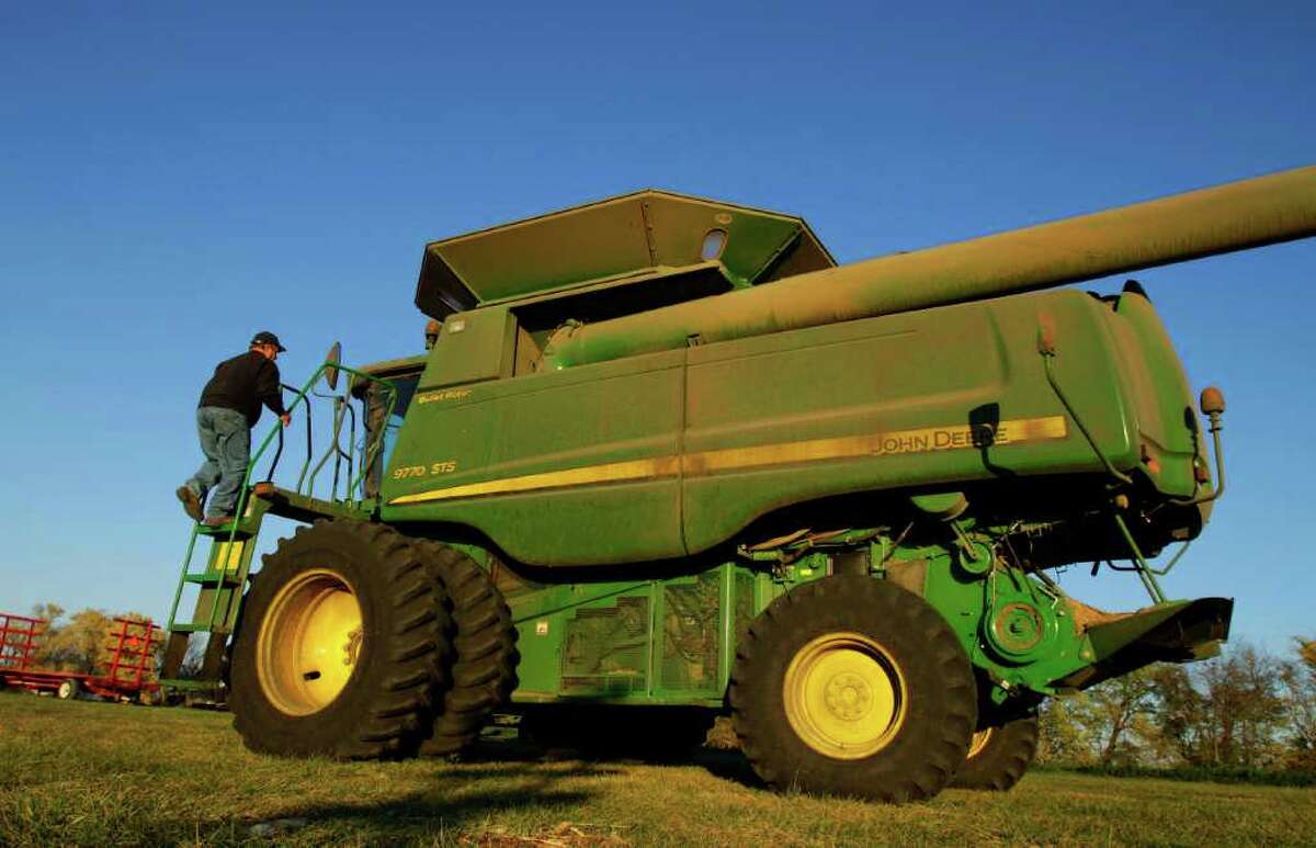 Many farmers are completing one of their best years ever